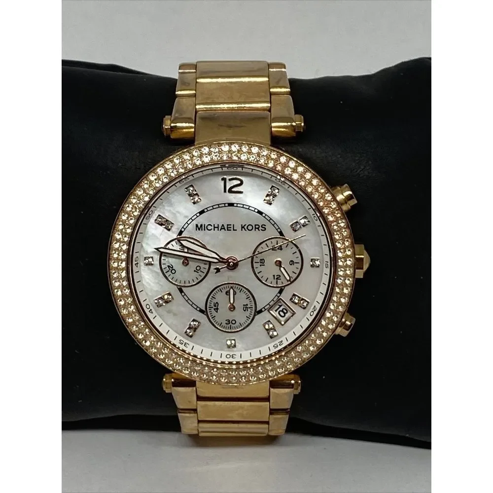Michael Kors Parker MK5491 Womens Stainless Steel Analog Dial Quartz Watch WO7